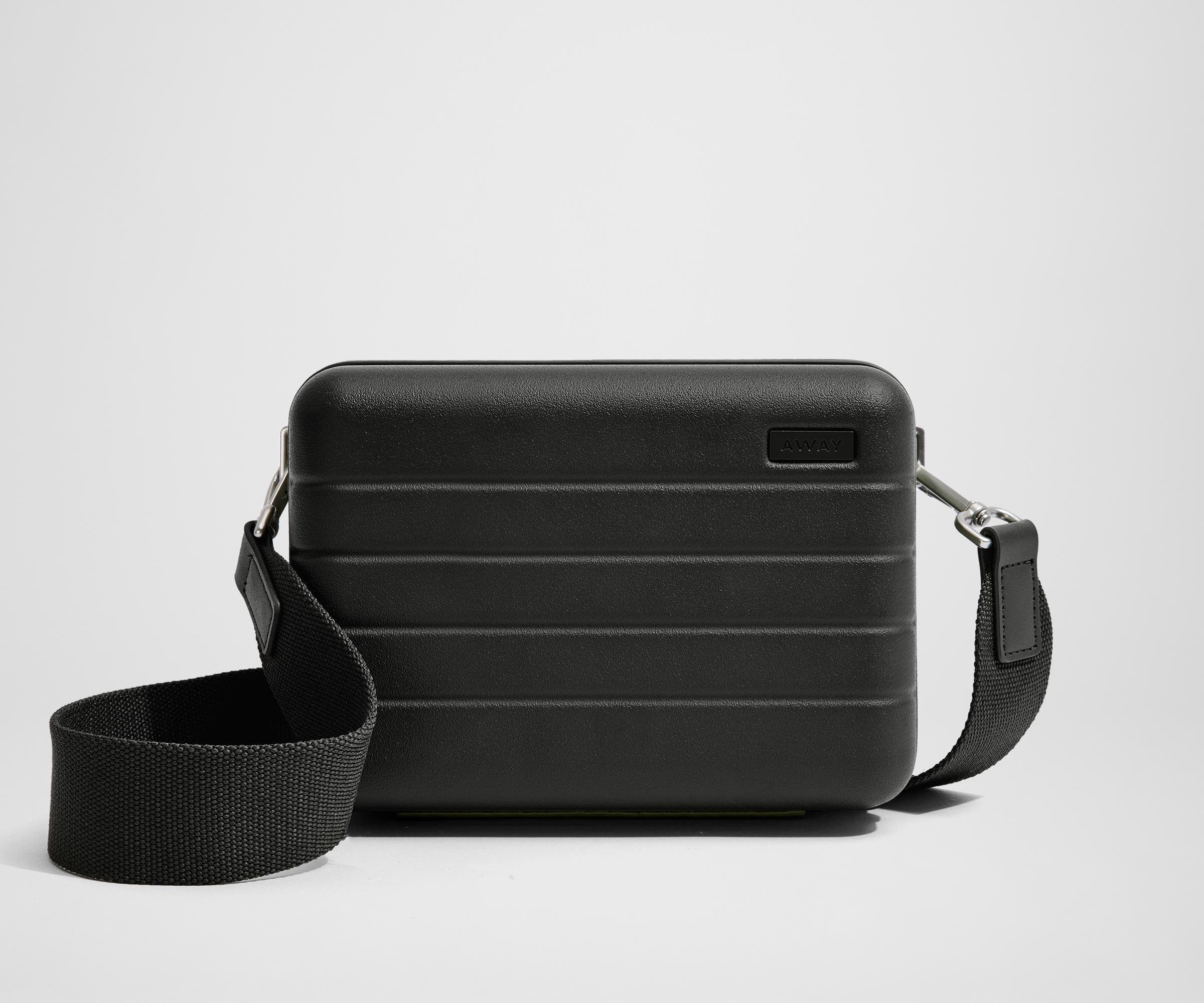 Front view of The Mini Crossbody with removable shoulder strap